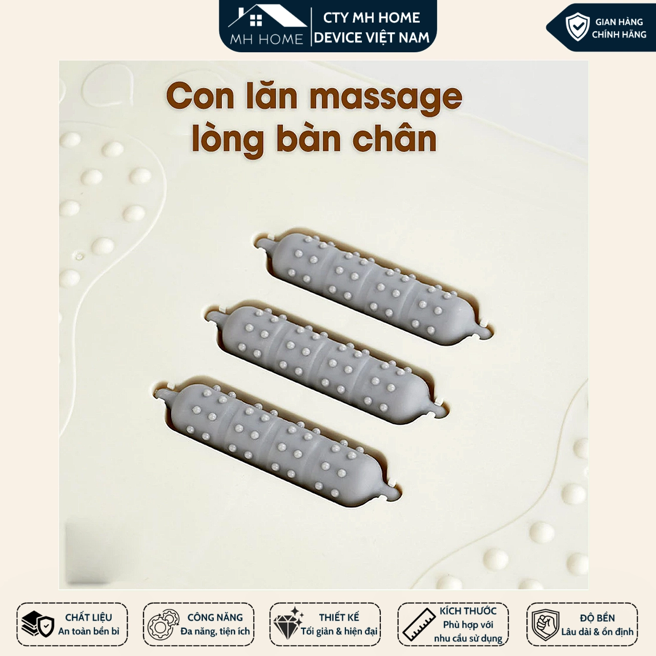 Ghế Kê Chân Massage Công Thái Học Có Con Lăn  Ghế Gác Chân Thư Giãn Cho Văn Phòng